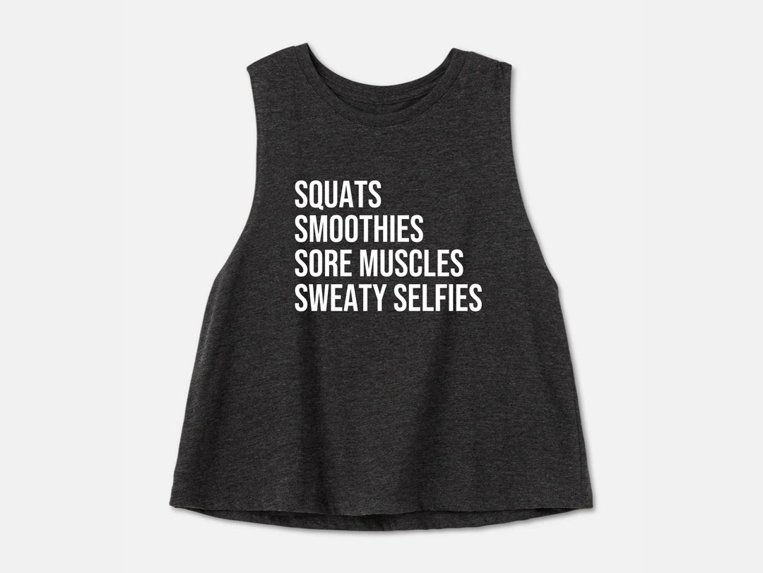 Gym Crop Top Lifting Tank Top Gym Tank Top Athletic Trainer Personal