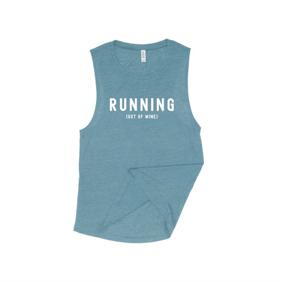 womens funny running vests