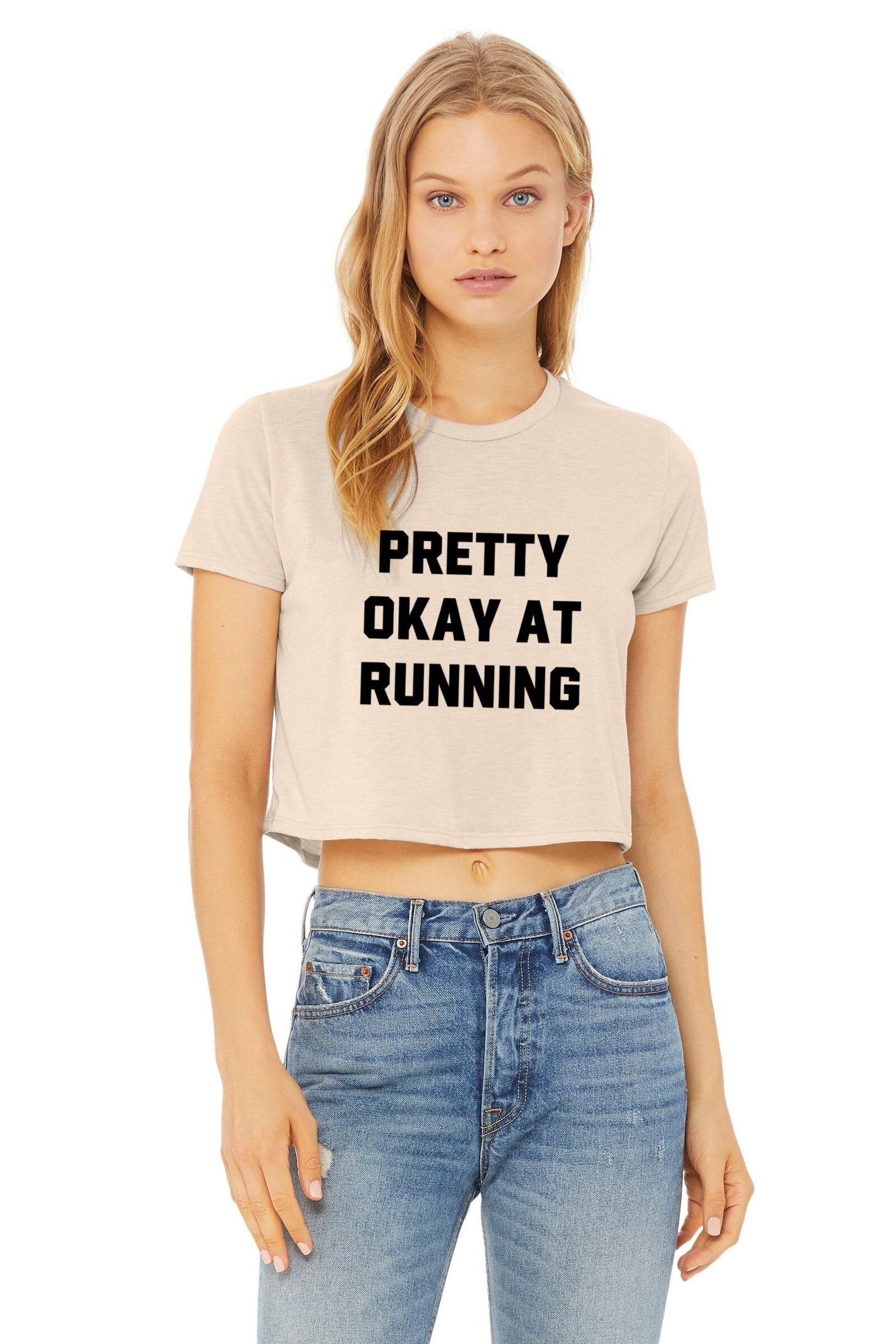 Running Shirt Women Running Crop Top Women's Running Etsy