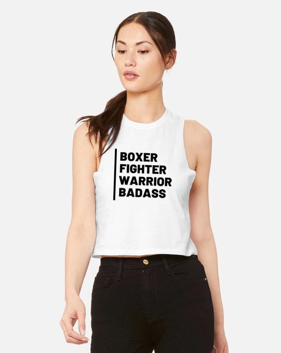 Boxing Shirt | Boxing Tank | Boxing Crop Top | Workout Crop