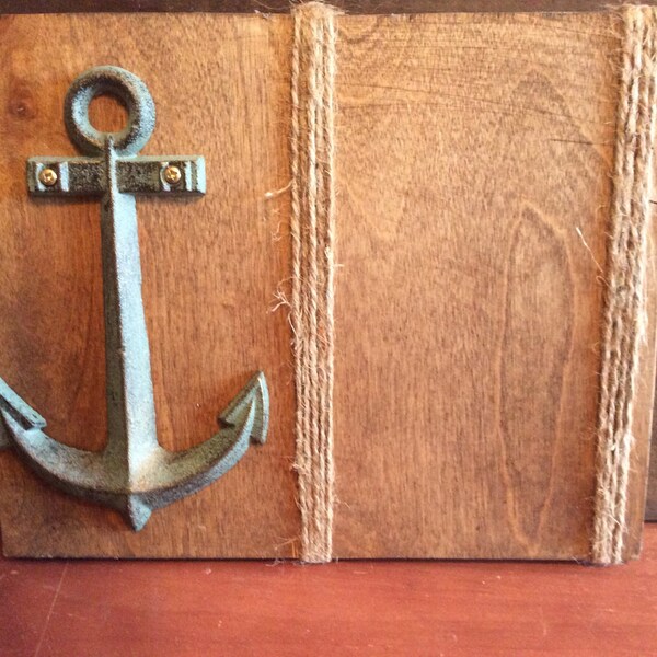 Anchor Picture Frame - Etsy