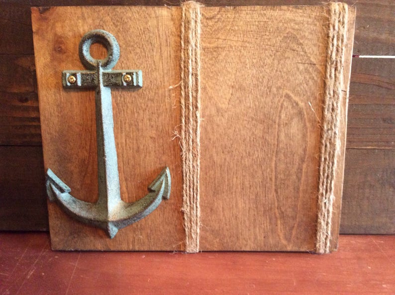 Anchor Picture Frame Etsy