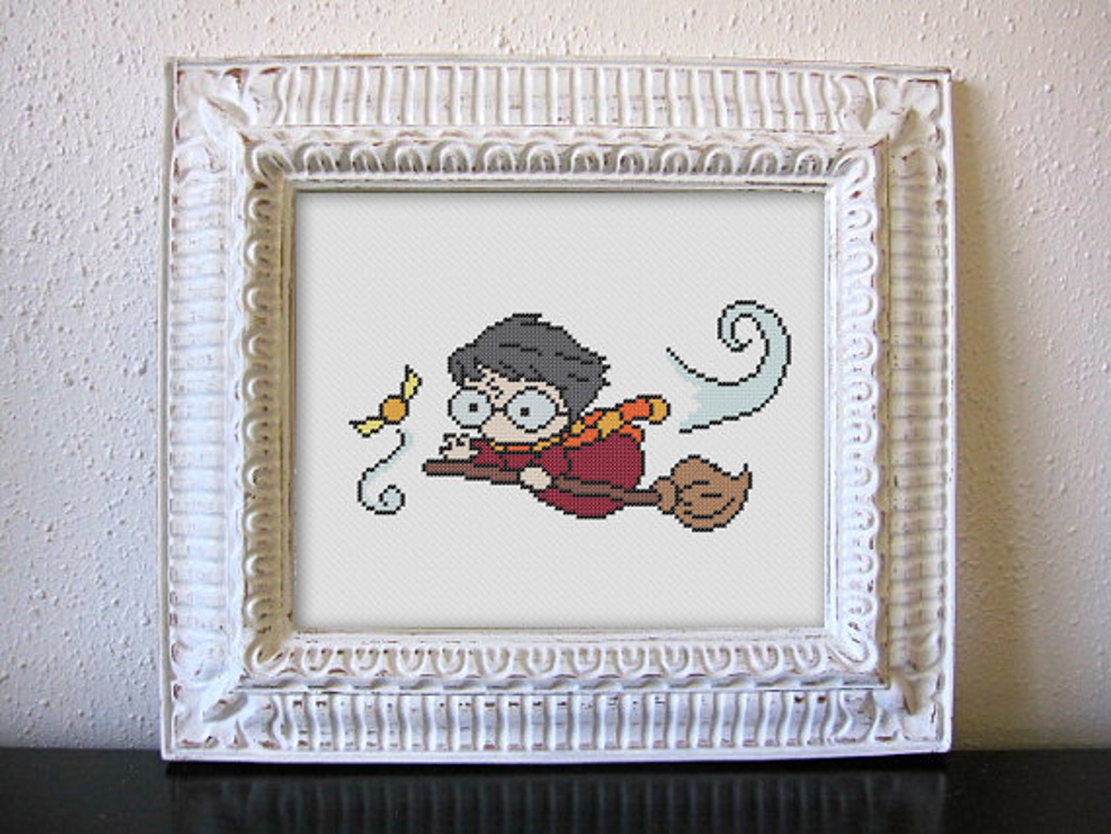 Wizard Cross Stitch Pattern - Fantasy Cross Stitch Pattern - Minimalist ...