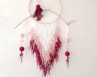 Dream Catcher, Nature Art Home Decor, Modern Wall Decor, Wallart, Natural Dream Catcher, Original Wall Hanging Decor / Sandycraft