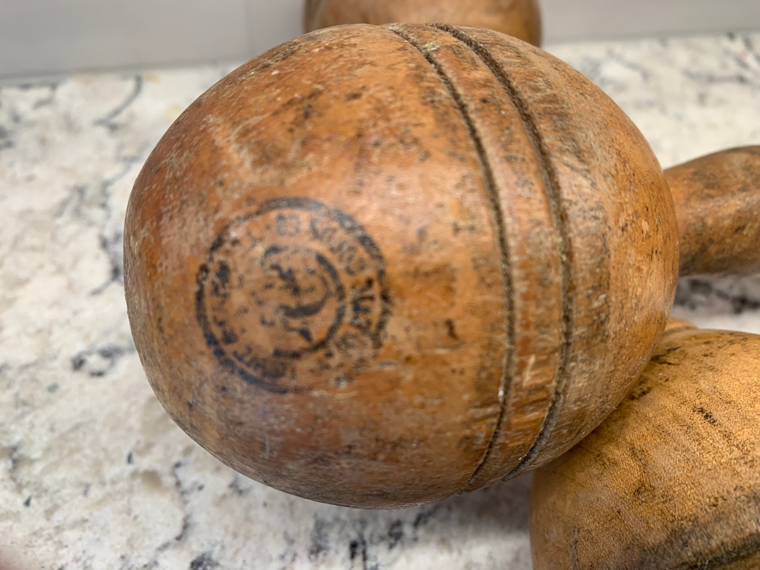 Antique Barbells, Early 1900s Wooden Barbells - Etsy