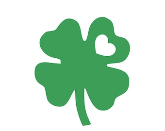 20 Pack Paper Shamrock Cutouts: St. Patrick's Day Heart Shapes