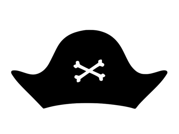 Paper Pirate Hat Die Cuts: DIY Craft Shapes, Teacher Supplies (20 Pack)