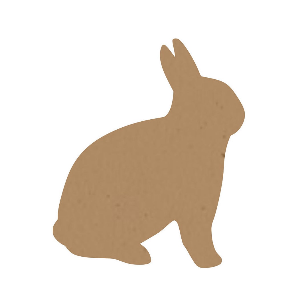 20 Pack Paper Bunny Shapes Easter Bunny Shapes Die Cut Etsy