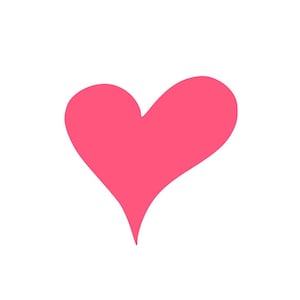 20 Pack - Paper Fancy Heart Shapes, Fancy Heart Cutouts, Die Cut Heart, Fancy Heart, Valentine