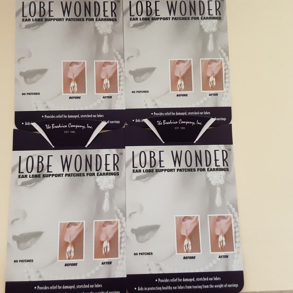 Four (4) Boxes: LOBE WONDER (240 Patches)