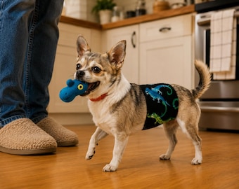 Male Dog Belly Band, Washable Dog Diaper for Incontinence, Reusable Belly Wrap for Marking, Made to Order Dog Diaper, Handmade in USA