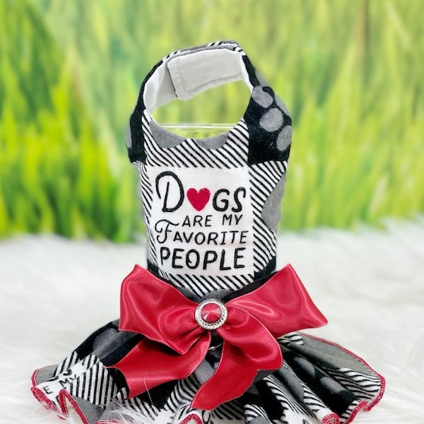 Dog Harness Dress Etsy