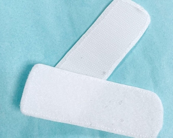 Pet Clothing Extender 2-Pack |Hook  Loop Strap Extension for Dog Dresses, Harnesses & Belly Bands | Improves Fit