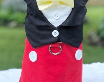 Magical Pet Harness Costume: Adorable Mouse Design for Your Furry Friend