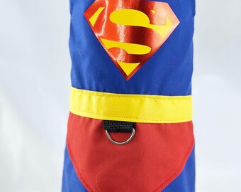 Bold Hero-Inspired Dog and Cat Costume Harness