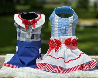 Classic Rag Doll Inspired Pet Outfits - Matching His and Hers Set