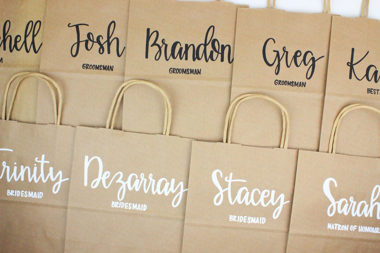 Bachelorette Party Gift Bags Custom Gift Bags Wedding Gift Etsy