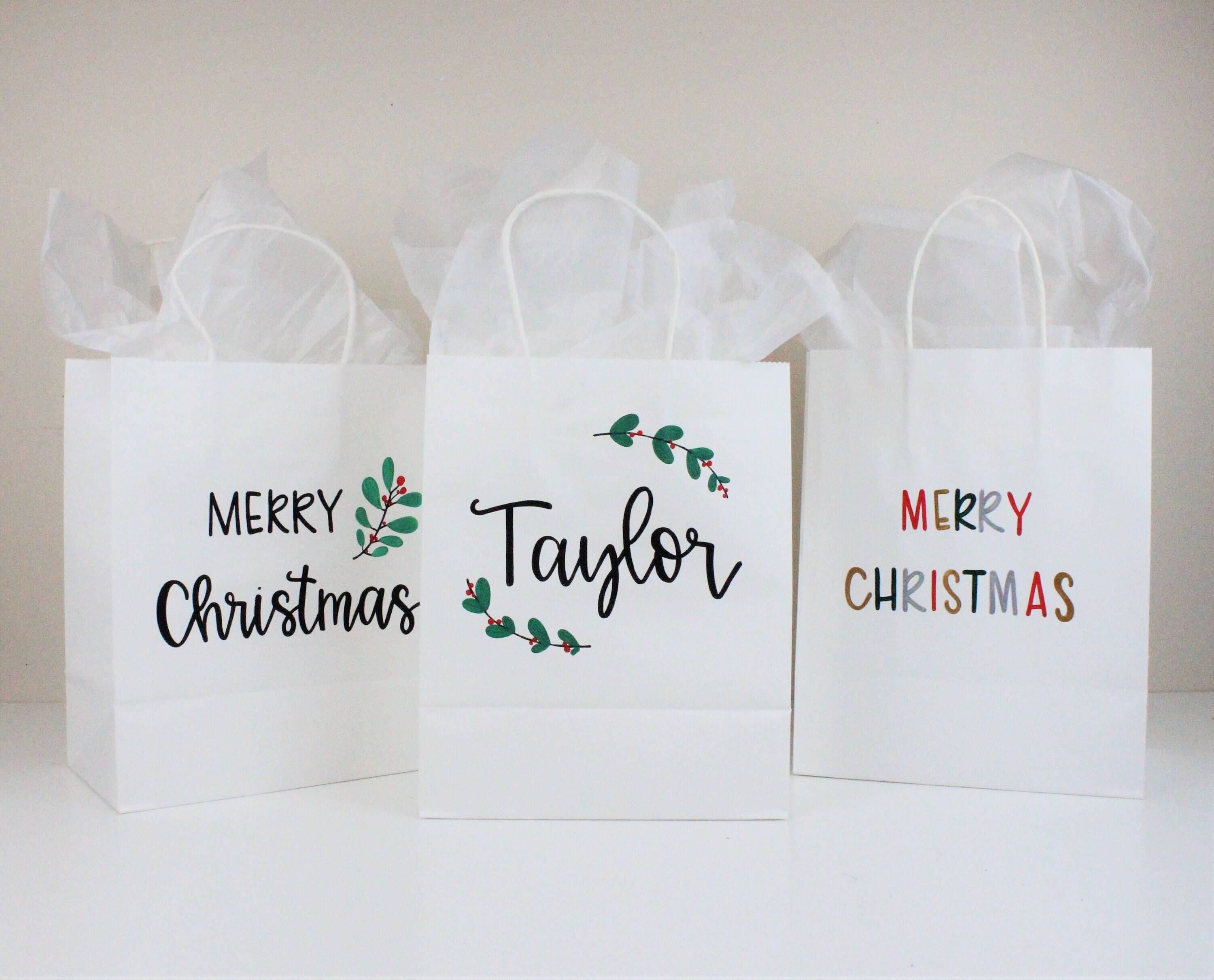 Personalized Holiday Dough Treat Bags for Cash Money Gifts – Chickabug
