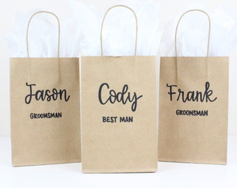 Groomsman Gift Bag, Groomsmen Proposal, Custom Gift Bag, Best Man Gift Bag, Bridal Party Bags, Groomsmen Gift Bag, Bachelor Party Gift Bag