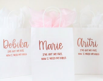 Bridesmaid Proposal Gift Bag, Personalized Bridesmaid Gift Bag, Will You Be My Bridesmaid Gift, Personalized Bridesmaid Bag, Custom Gift Bag