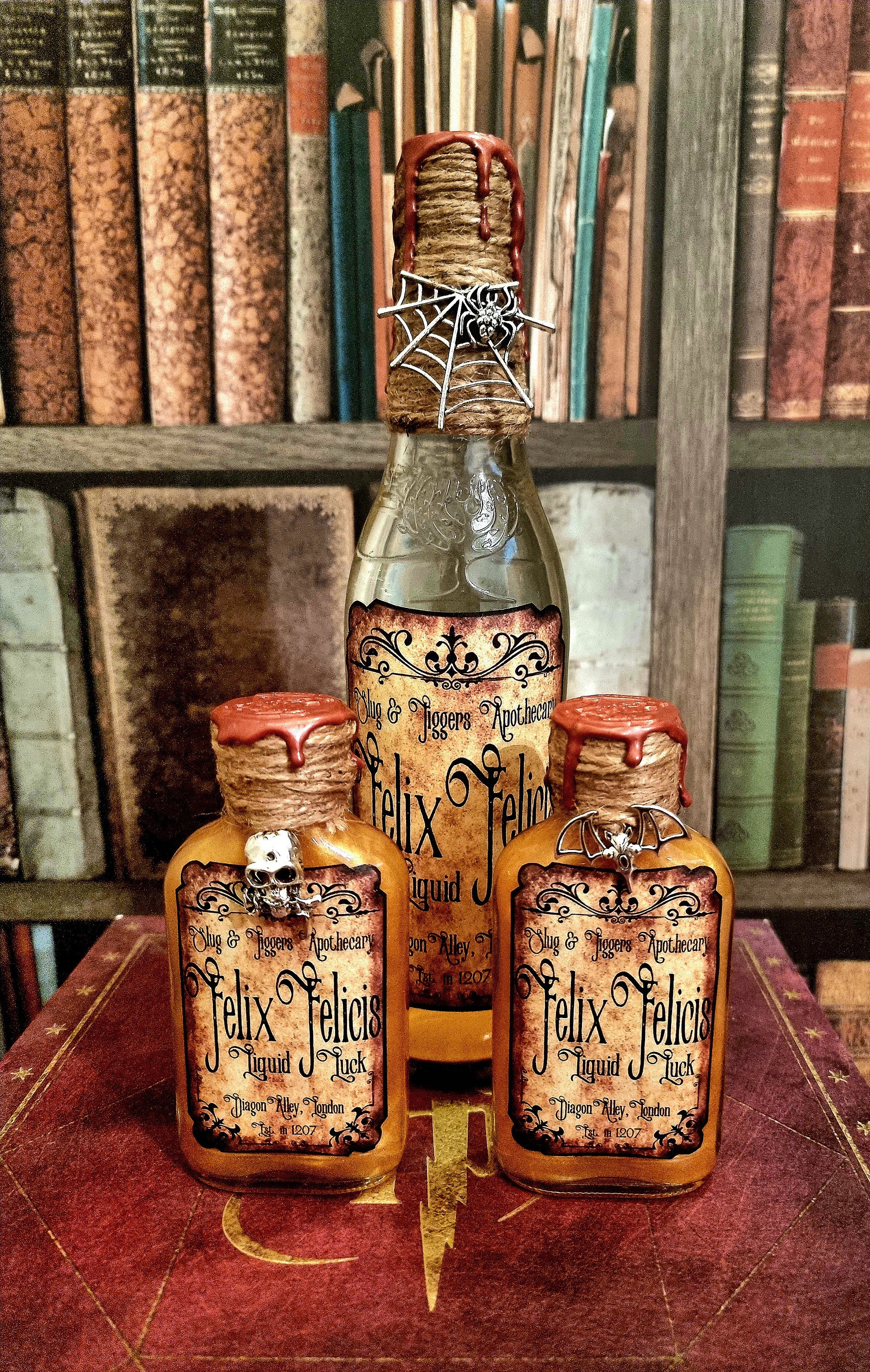 Harry Potter-Style Potion Bottles