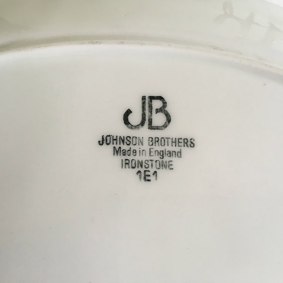 Johnson brothers made in england ironstone discount