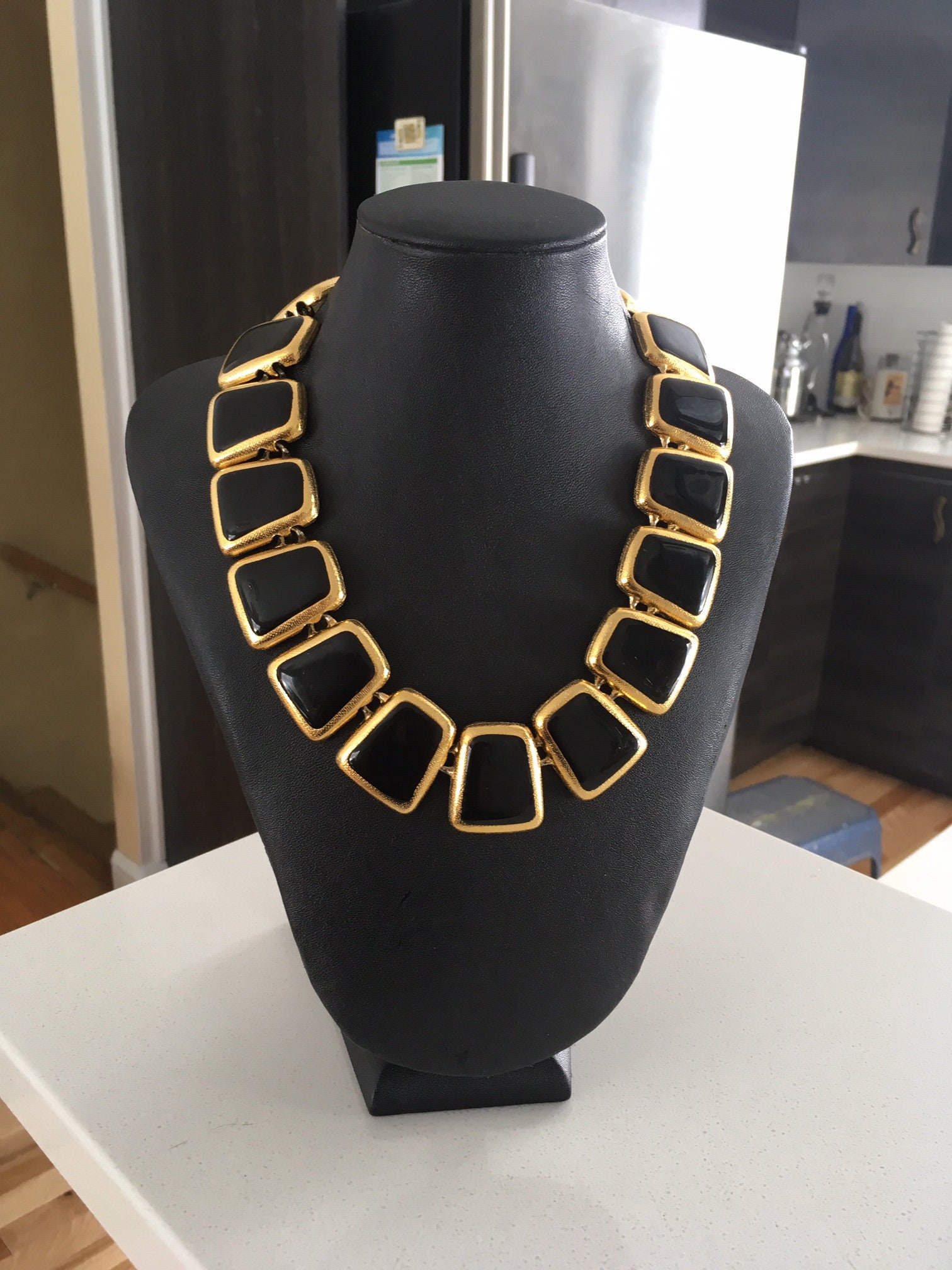 Vintage Anne Klein Statement Necklace 
