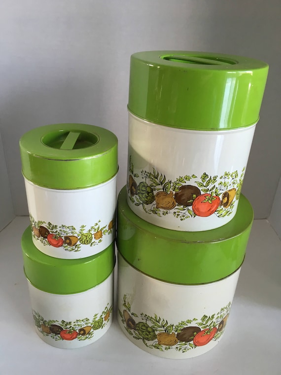 Home & Living Canister Sets pop art canister set Tin canister set kitchen canister set,M.C Japan