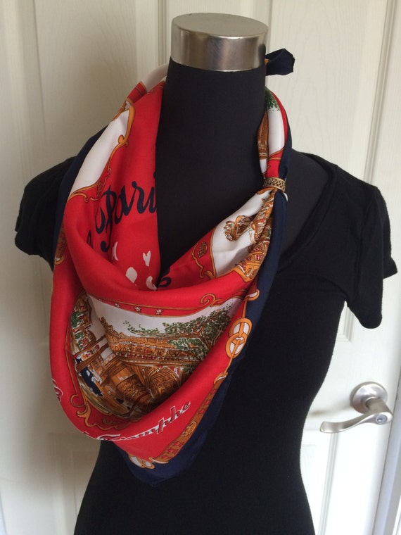 関税込【Ritz Paris】Silk scarf Silk scarf - Ritz Paris x FRAME | Ritz Paris