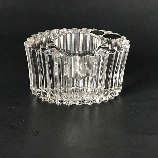 Bohemia Crystal Candle Holder Etsy