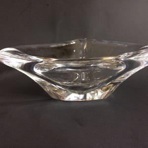 french vintage antique daum ボウル Vintage Daum splash bowl in Antique French Crystal Glass