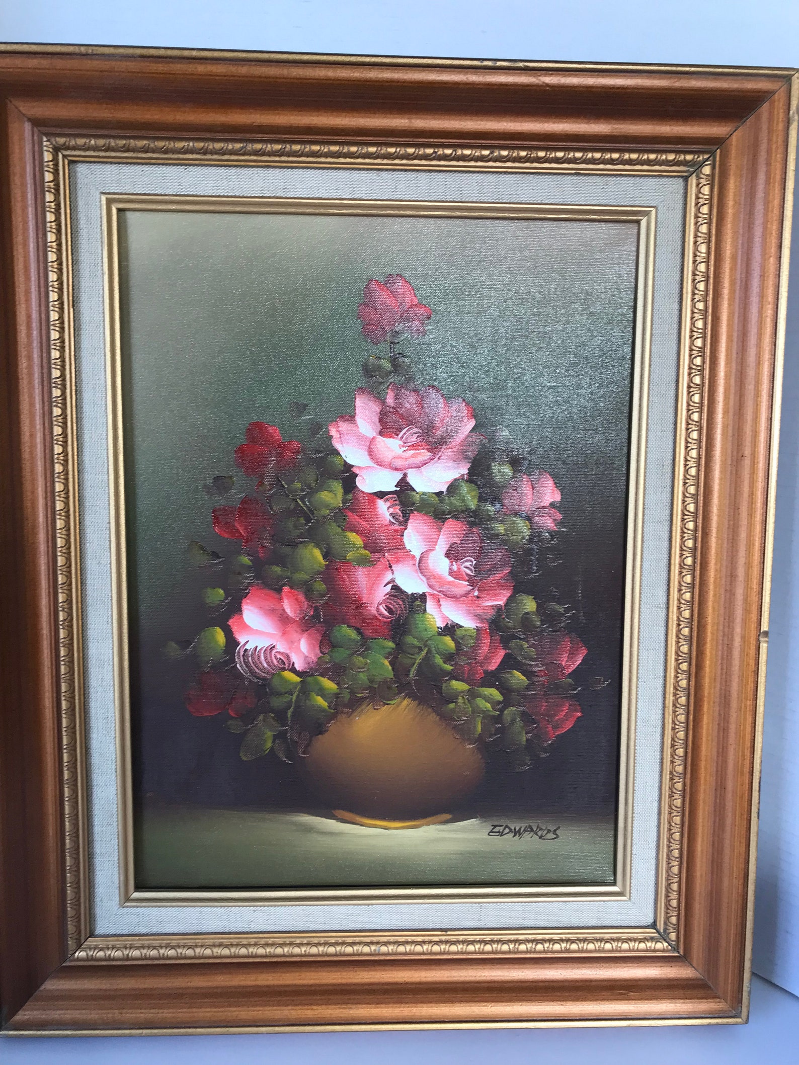 Edwards Original Oil Painting Canadian Painter Quebec Etsy