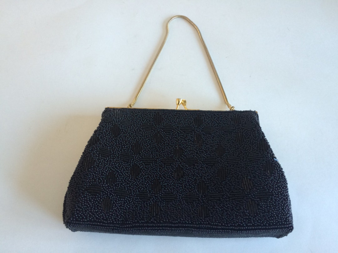 ⭐︎Antique hongkong made ビーズ bag