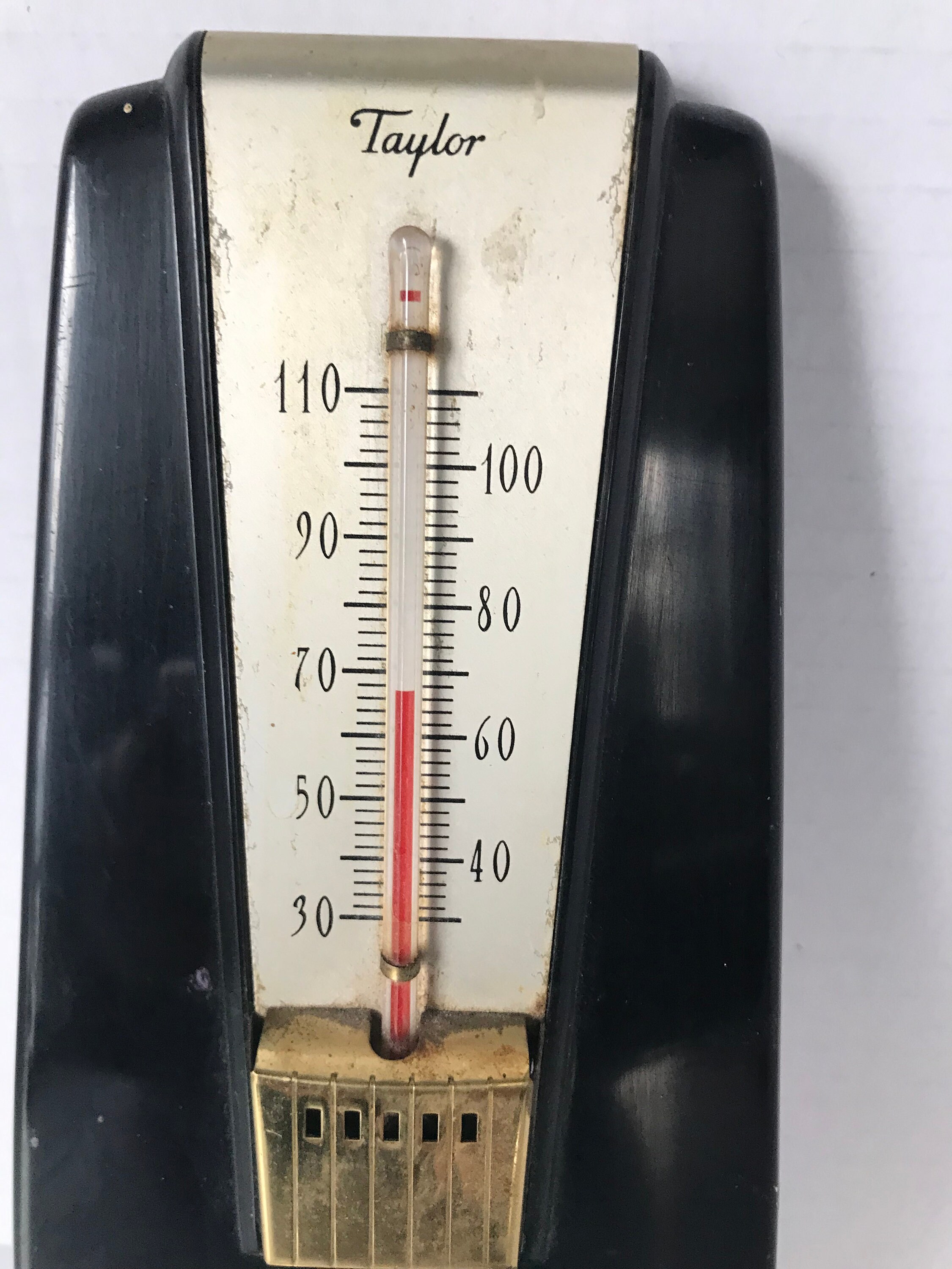 再来年で100年！1927年製 アールデコ 米Taylor社ウェザーステーション Taylor Instruments Co., Vintage Weather Station Thermometer