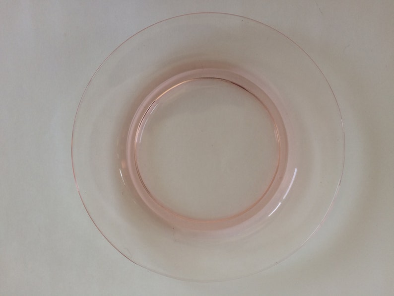 Set of 5 Tiffin-Franciscan Canterbury II Pink Luncheon Plates