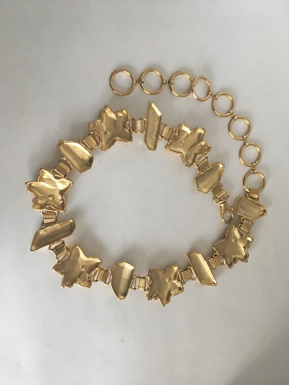 Chunky Brutalist Modernist Abstract Golden Nugget… - image 2