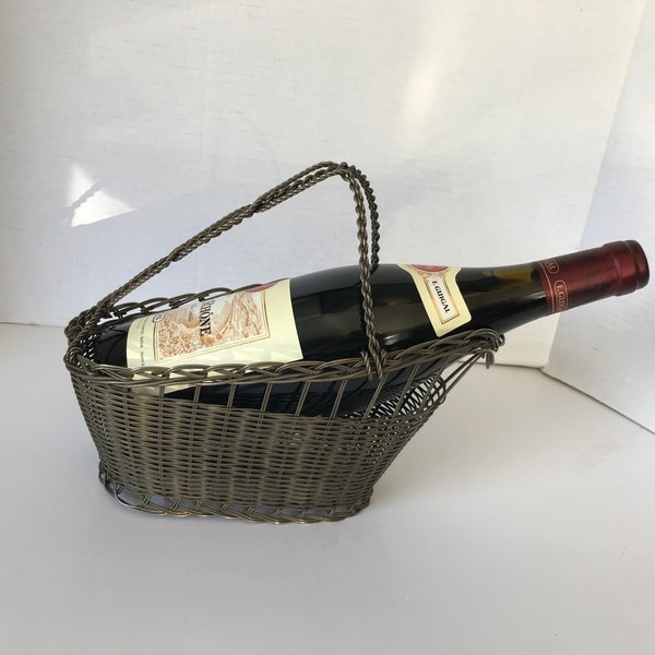 French Wine Basket Etsy