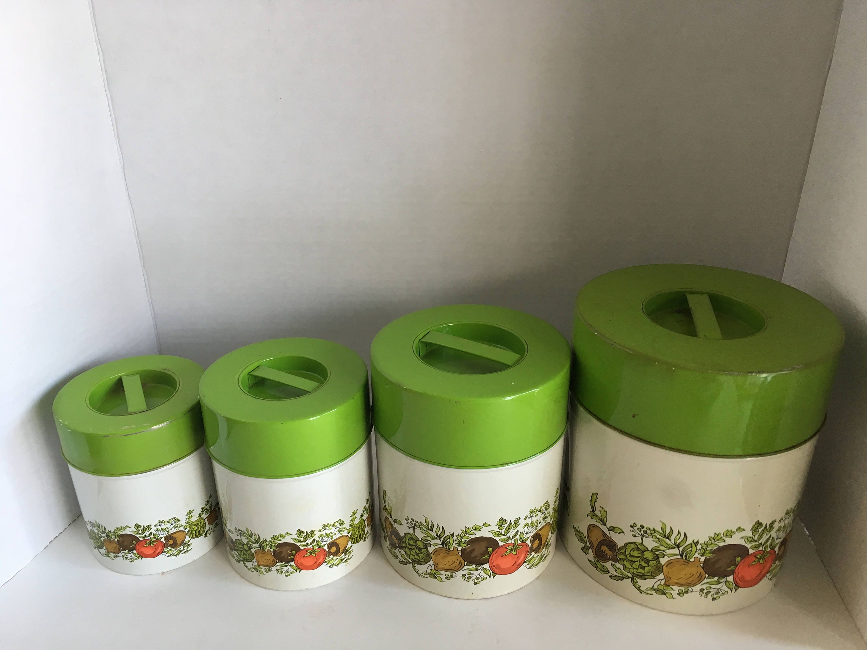 Home & Living Canister Sets pop art canister set Tin canister set kitchen canister set,M.C Japan