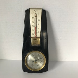 Taylor Instruments Co., Vintage Weather Station Thermometer and ...