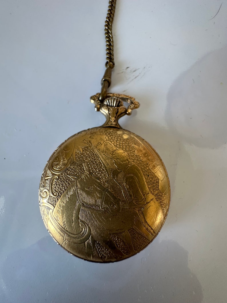 Vintage Ever Swiss 17 Jewel Pocket Watch in a Gold Watch Case Etsy