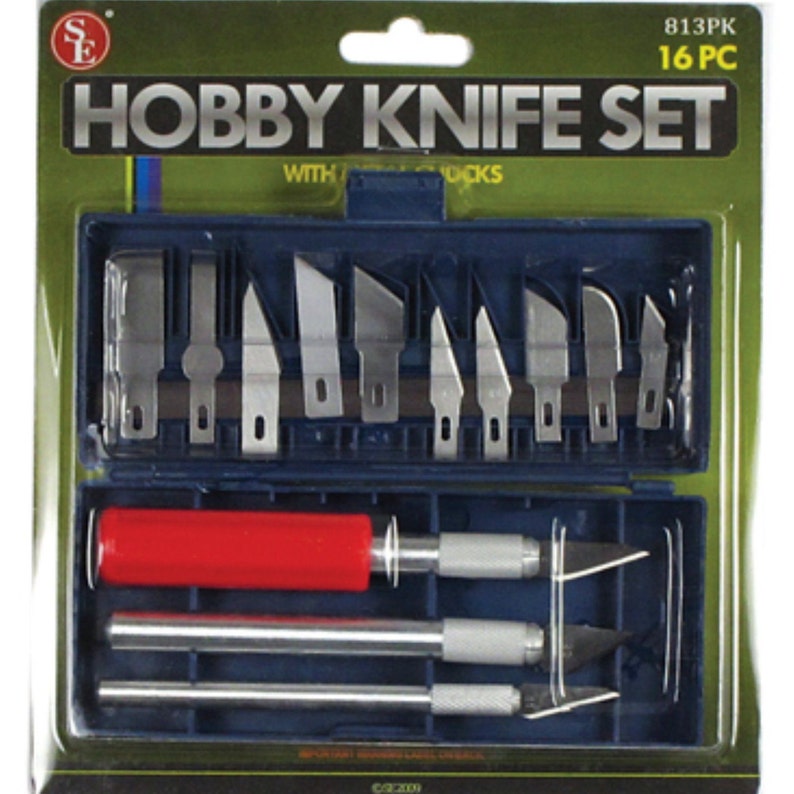 Hobby exacto knife 16pc set Etsy