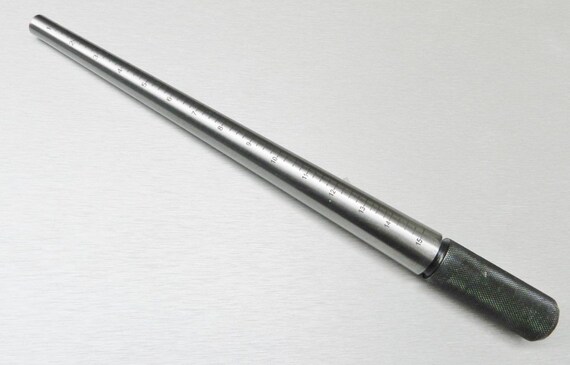 Professional Stainless Steel Ring Sizing Mandrel Sz 1-15