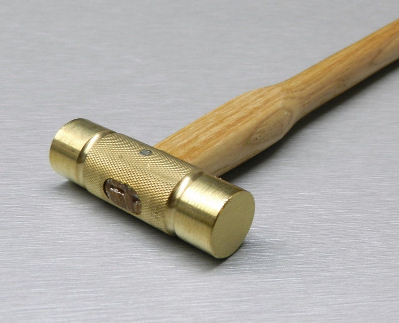 Brass Hammer Head Solid Brass Mallet 2 Jewelry Etsy