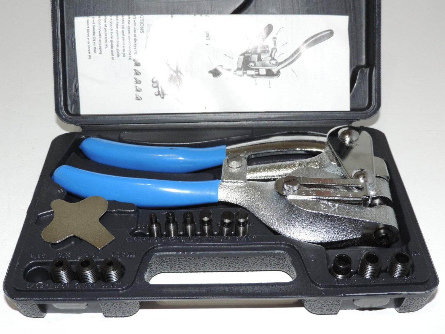 New Power Hole Punch Kit Sheet Metal Hand Tool Set HEAVY Etsy