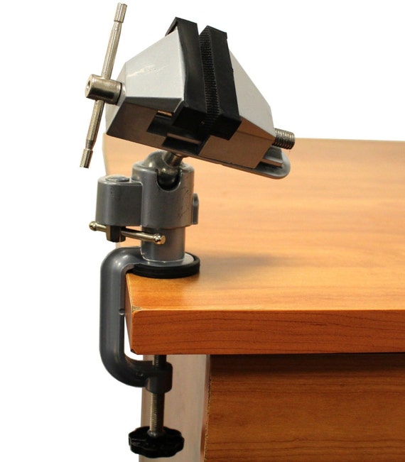 Vises Bench 360 Swivel Vise 3 Work Bench Clamp Tabletop Vise Etsy