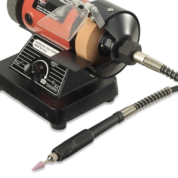 Mini Bench Grinder Rotary Flexible Shaft Polisher Die Etsy