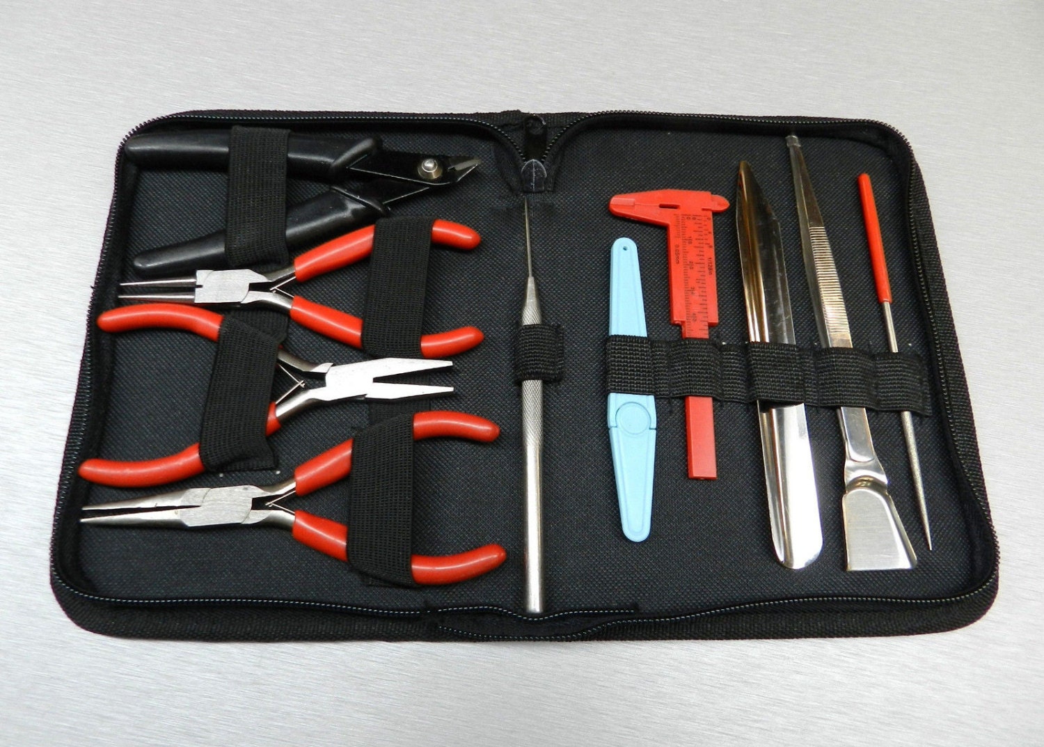 Beading Tool Kit 10 Pc Set Bead & Jewelry Making Bead Work Tools