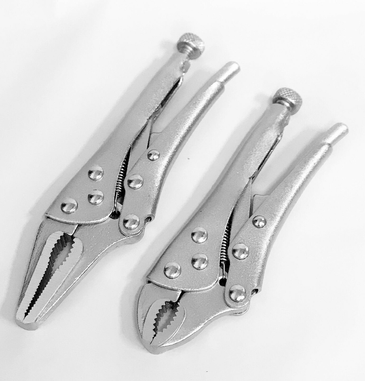 2pc. Small Tiny Mini Locking Pliers Set Vise Jaws Tight Grip Etsy