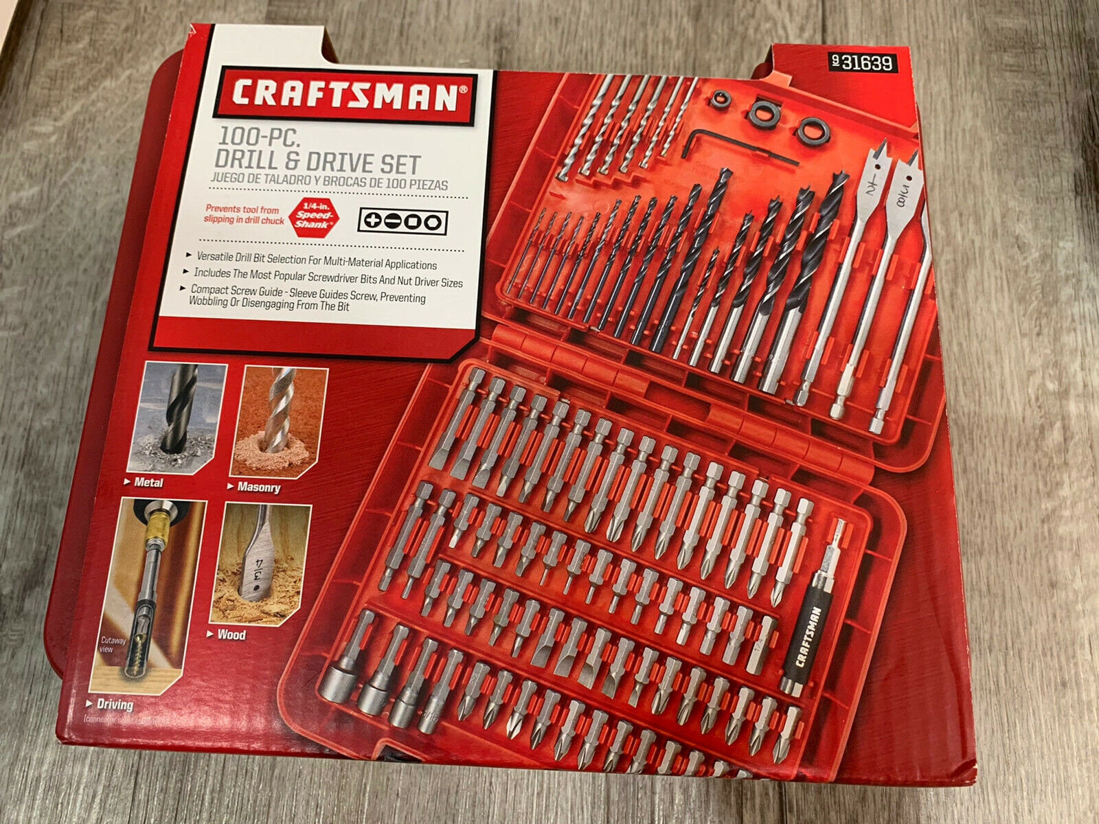 Drilling and Driving Accessory Kit 
