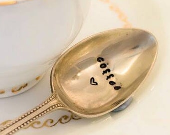 Coffee - Engraved Coffee Spoon